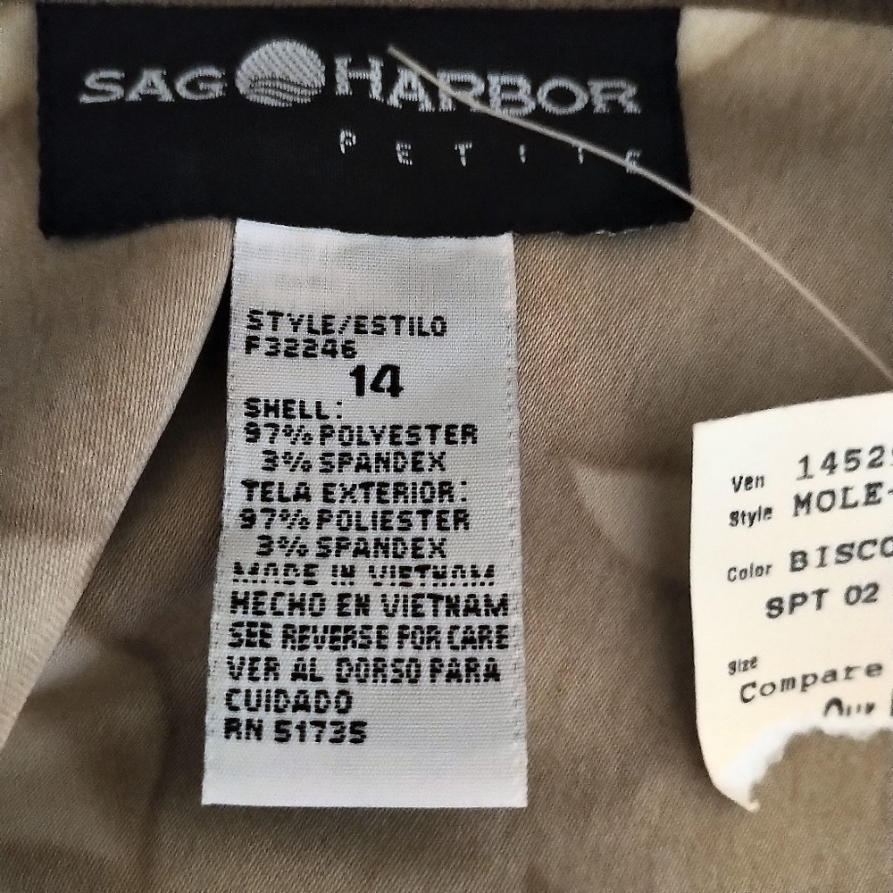 Sag Harbor Button Down Shirt NWT 14P - Picture 4 of 5